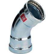 Viega - Bogen 45 Grad PRESTABO 1126XL 64,0mm Stahl verzink