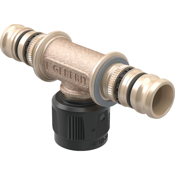 Geberit Vertriebs - Mepla Übergangs-T-Stück mit MasterFix Rg d26-MF20-d26