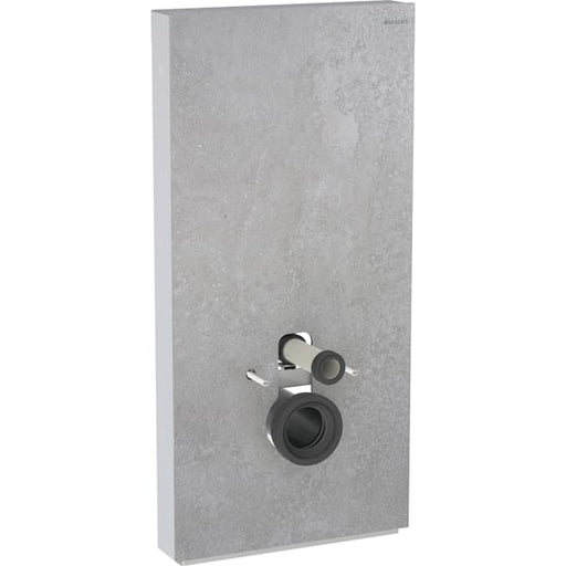 Geberit Vertriebs - Monolith Plus Sanitärmodul f. WWC 101cm Steinzeug Betonoptik, Aluminium