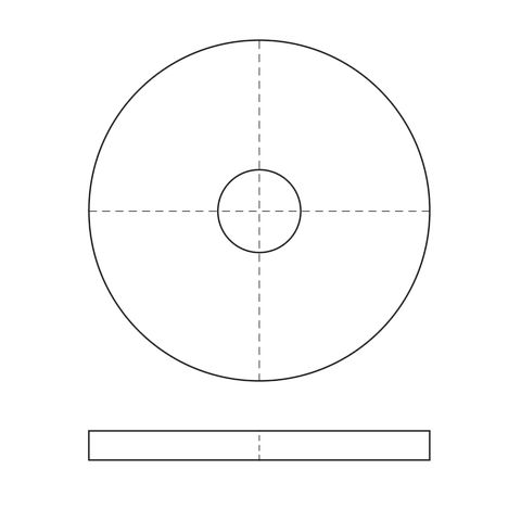 Walraven - Unterlegscheibe STRUT 40mm BUP 10,5/40mm