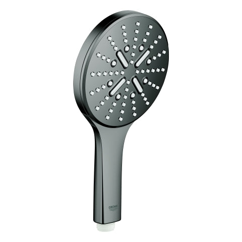 Grohe - Handbrause RAINSHOWER 130 SmartActive 26574 9,5l hard graphite