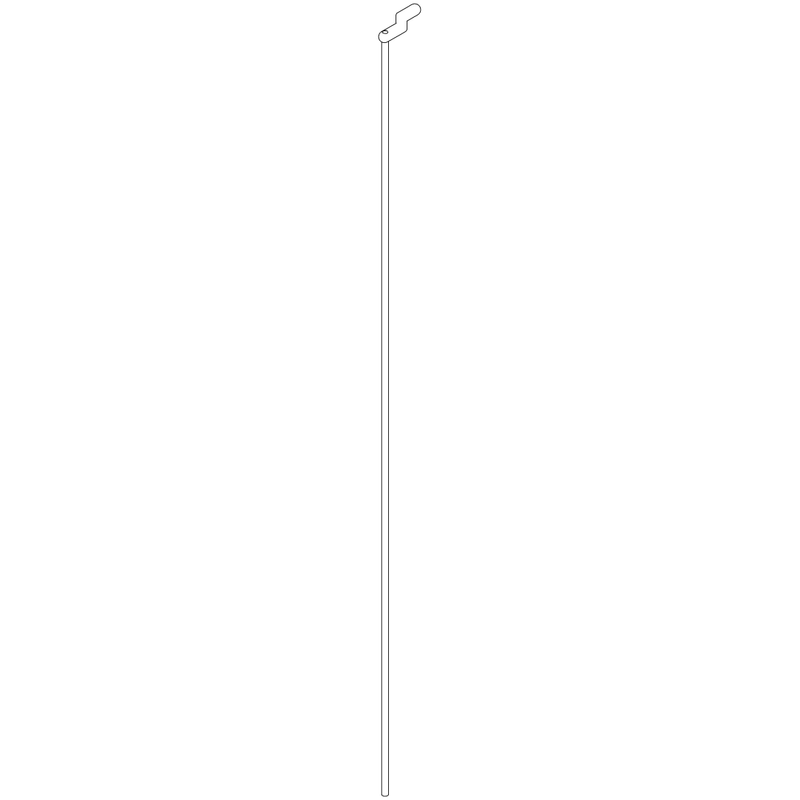 Dornbracht - Zugstange Ersatzteile 04201603185 7 x 410 x 32 mm chrom