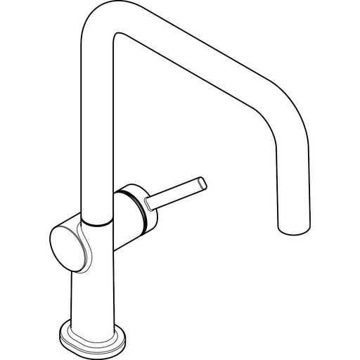 Hansgrohe - Spültischmischer U 220 TALIS M54 1jet mattschwarz
