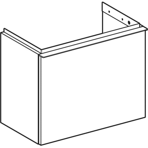 Geberit Vertriebs - iCon Unterschrank für HWB, 1 Schubl. 52x41,5x30,7cm, weiß matt