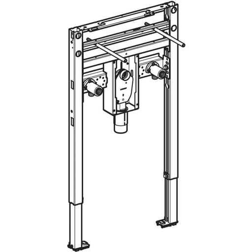 Geberit Vertriebs - Duofix Element f. WT, 82-98 cm Standarmatur, mit UP Siphon
