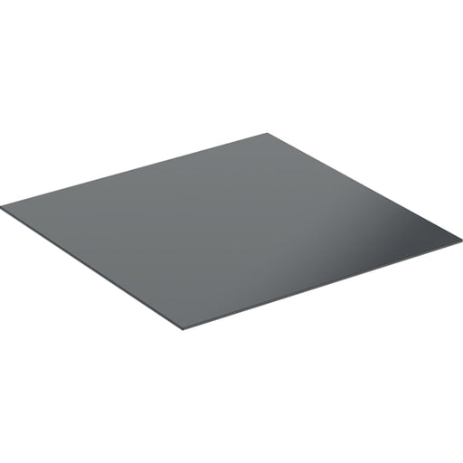 Geberit Vertriebs - Abdeckpl. oben m. Glas schwarz ACANTO zu Seitenschrank Art.-Nr.: 500.618.16.1