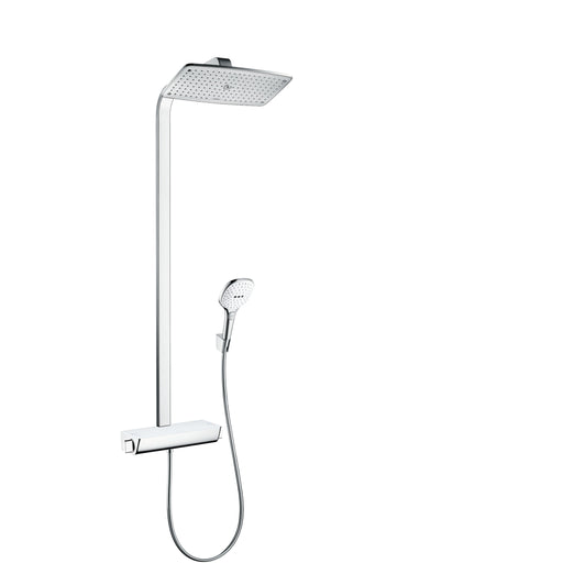 Hansgrohe - Showerpipe RAINDANCE Select E Air 1jet Kopfbrause 360mm 271124 weiß chrom