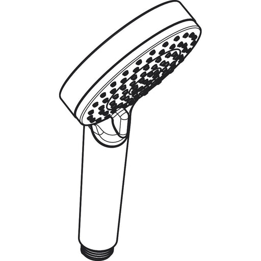 Hansgrohe - Handbrause CROMETTA Vario EcoSmart 6 l/min weiß/chrom