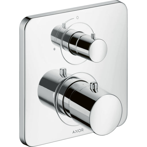 Hansgrohe - Fertigset UP Therm. AXOR CITTERIO M 34705000 chrom m.Absperrventil