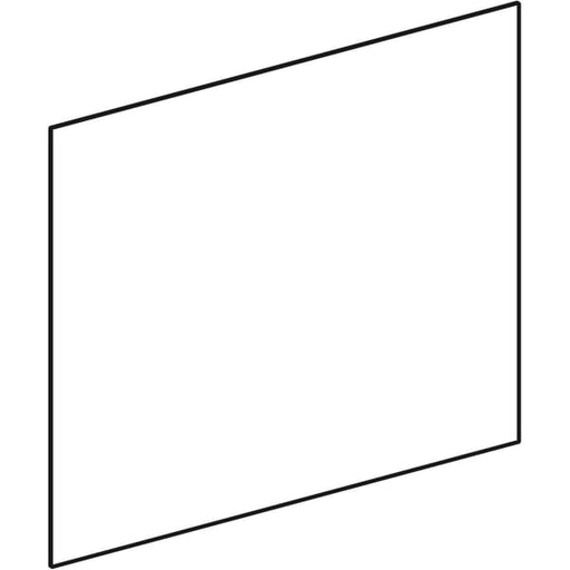 Geberit Vertriebs - Auszugfront, schwarz, ACANTO WTU 60 und WTU 60 Compact