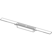 TECE SE - TECEdrainprofile Duschprofil, 800 mm Edelstahl gebürstet