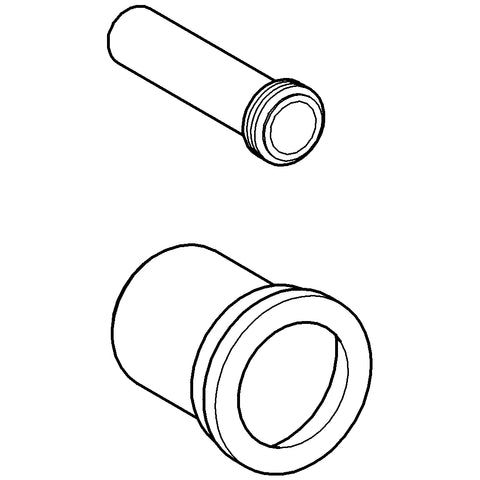 Grohe - WC Zu- u. Ablaufg. f.Wand WC 37104K00