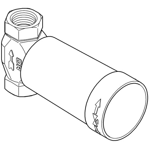 Grohe - UP-Ventil-Unterteil 29032 vormont. Oberteil 1/2 Gewindeanschluss 1/2 DN15