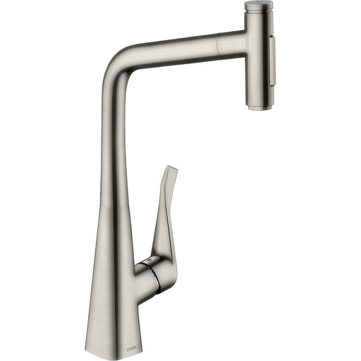 Hansgrohe - Spültischmischer 320 METRIS Select M71 Ausziehbrause 2jet sBox steel