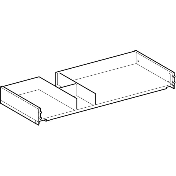 Geberit Vertriebs - Schublade, li. Ausschnitt zu XENO2 WTU 807390