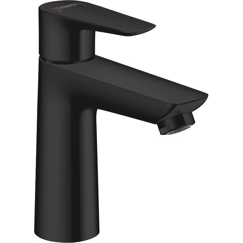 Hansgrohe - Waschtischmischer 110 TALIS E mattschwarz ohne Ablaufgarnitur