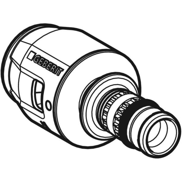 Geberit Vertriebs - PushFit Adapter auf Mepla d16x16 PVDF