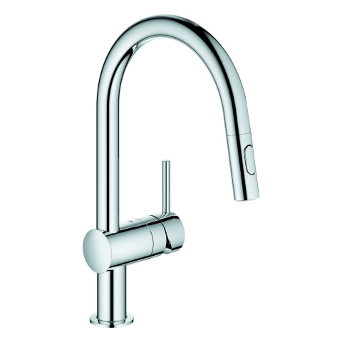Grohe - EH-Spültischbatterie MINTA 32321 C-Auslauf azb. DUAL Spülbrause chrom