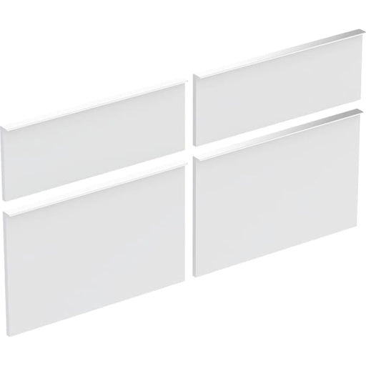 Geberit Vertriebs - Schubladenfront Alpin matt, 4 Stück zu ICON 841420