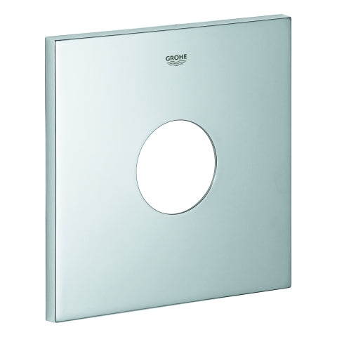 Grohe - Rosette 48434 eckig für EHM-Fertigmontagesets chrom