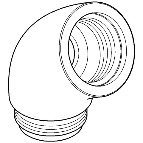 Grohe - Adapter Relexa 28812 1/2x1/2 schwarz