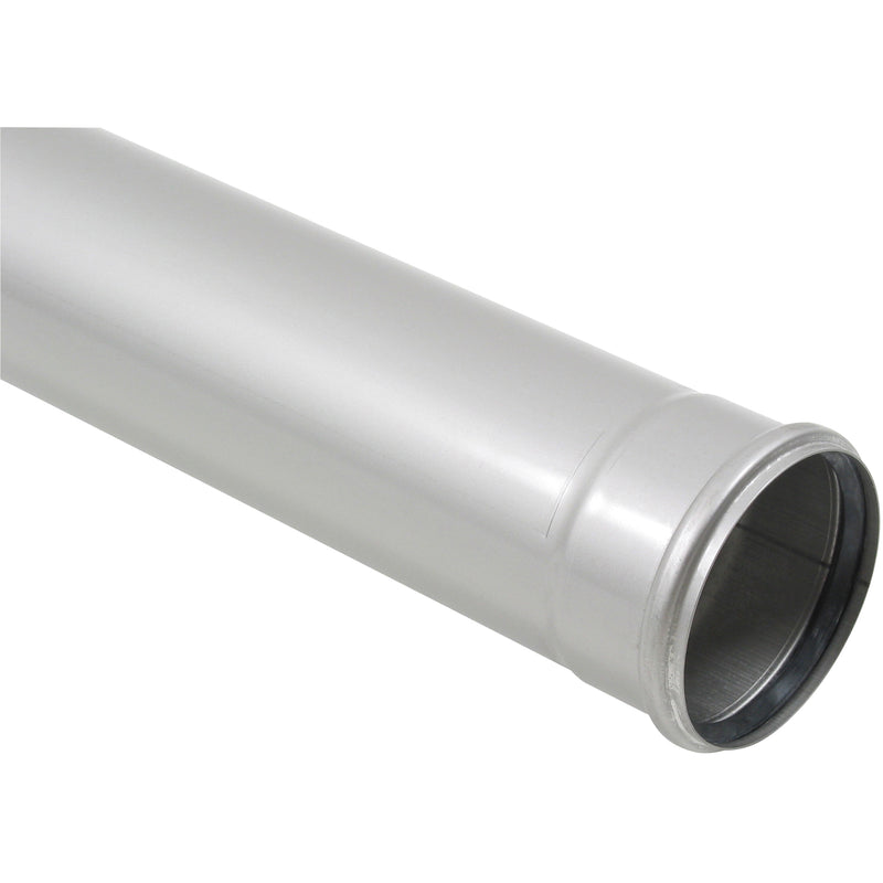 BLÜCHER - BL�CHER Edelstahl Abflussrohr m.1 Muffe DN100x1500mm (V2A)