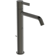 Ideal Standard - Waschtischarmatur JOY, m.verl.Sockel, m.Ablgarn., Ausld.170mm, Magnetic grey