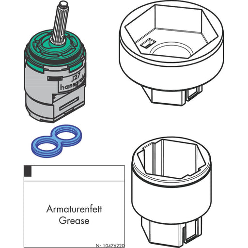 Hansgrohe - Joystick - Kartusche J27