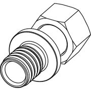 TECE SE - TECEflex Verschraubung, flachdichtend Dim. 20x3/4 Rotguss