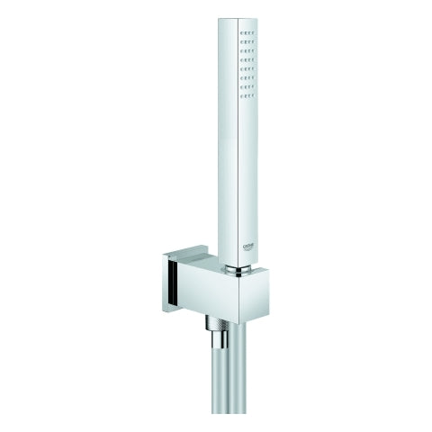 Grohe - Wandhalterset EUPHORIA Cube Stick 26405 m. integ. Wandanschlussbogen chrom