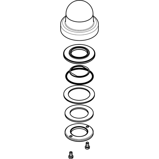 Hansgrohe - Schaftbefestigung Absperrventil 96078000