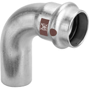Viega - Bogen 90 Grad TEMPONOX 1716.1 i/a 54mm Stahl nichtrostend