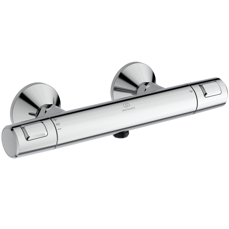 Ideal Standard - Brausethermostat AP CERATHERM25, Ausld. 80mm, Chrom