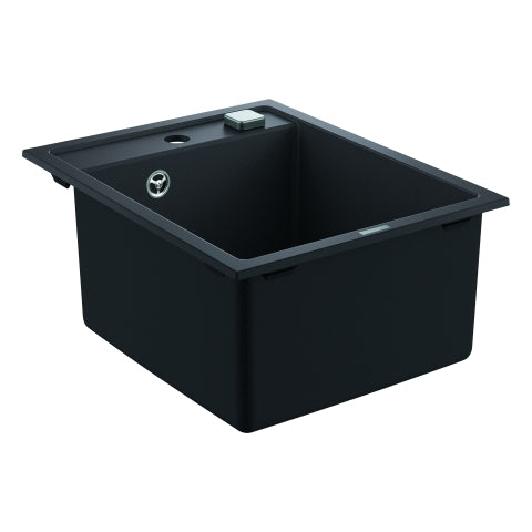 Grohe - Kompositspüle K700 31650 1 Becken 400x500mm granit schwarz