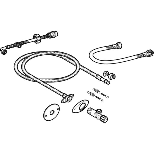 Geberit Vertriebs - Fertigmontage-Set für AquaClean Aufsätze an UP-Spülkasten UP200 BH 98