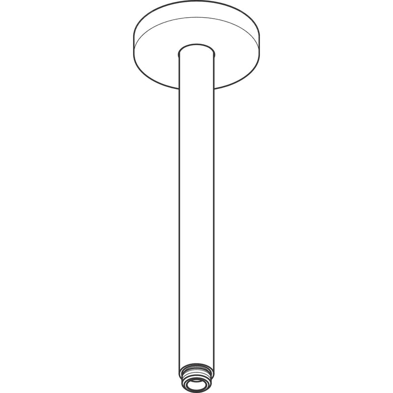 Hansgrohe - Decken-Anschlussstück AXOR DN15 300mm chrom