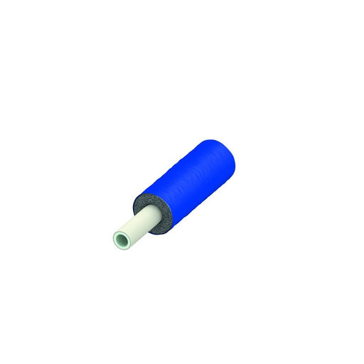 TECE SE - TECEflex Verbundrohr PE-Xc/Al 16x2,2 vorgedämmt RS 9, blau, Rolle 75m