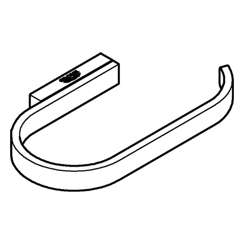 Grohe - WC-Papierhalter SELECTION 41068 ohne Deckel supersteel