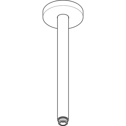 Hansgrohe - Decken-Anschlussstück Axor DN15 300mm mattschwarz