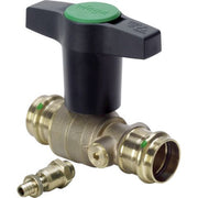 Viega - Kugelhahn EASYTOP 2275.3 35mm Siliziumbronze