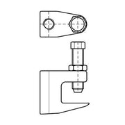 Walraven - Bis Trägerklammer Model C ev Vds/UL/FM 13mm
