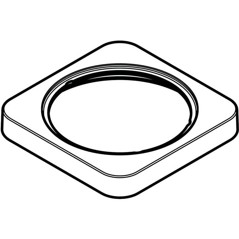 Hansgrohe - Rosette AX Citterio M Ventilabdeckung Griff 4-Loch Wannenarmatur chrom