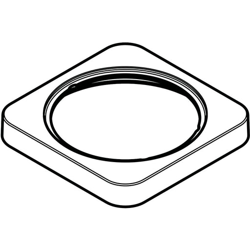 Hansgrohe - Rosette AX Citterio M Ventilabdeckung Griff 4-Loch Wannenarmatur chrom