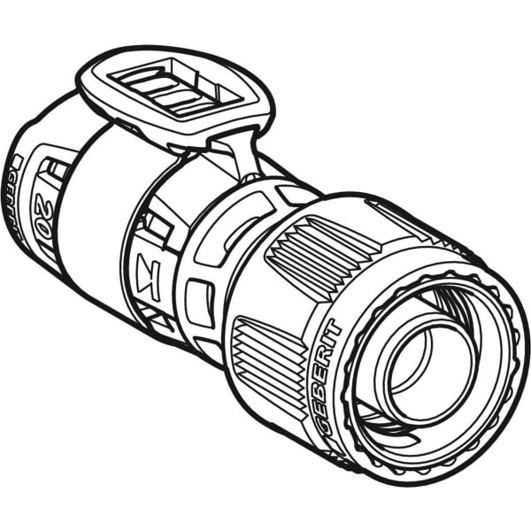 Geberit Vertriebs - FlowFit Übergang mit MasterFix PPSU d16-MF20