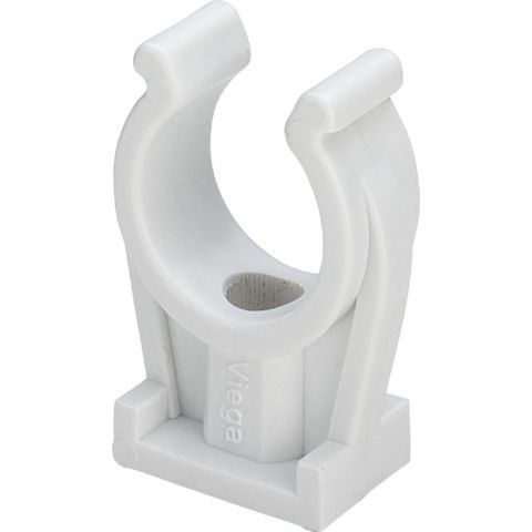 Viega - Rohr-Clip 94826C1 einfach 35mm Kunststoff weiss