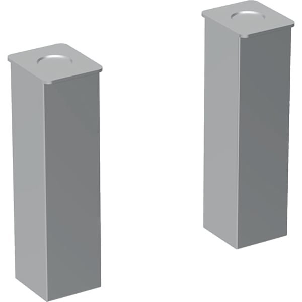 Geberit Vertriebs - Set Füße, H:23cm chrom
