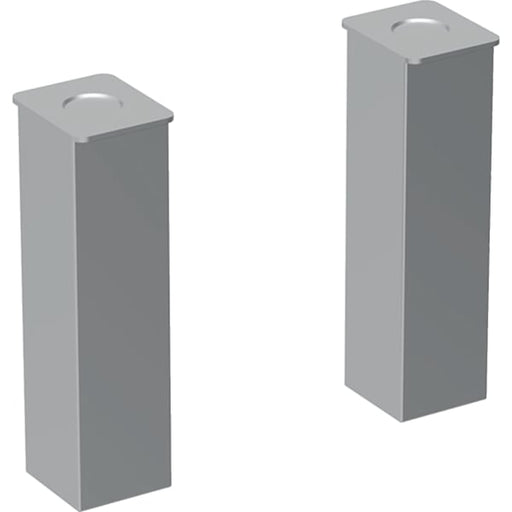 Geberit Vertriebs - Set Füße, H:23cm chrom