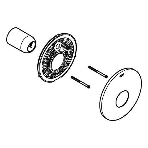 Grohe - Rosette 46904 chrom