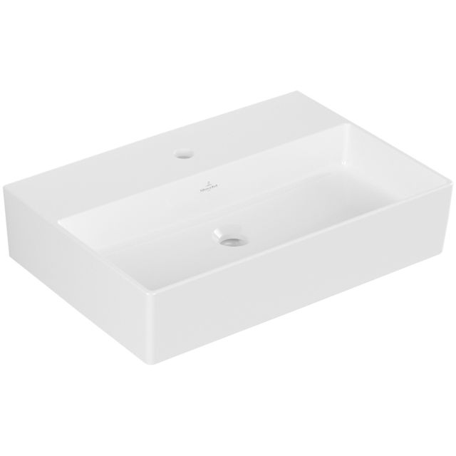 VILLEROY & BOCH - WT Memento 2.0 600x420mm re-eckig 1HL. o. ÜL. geschliffen Weiß Alpin