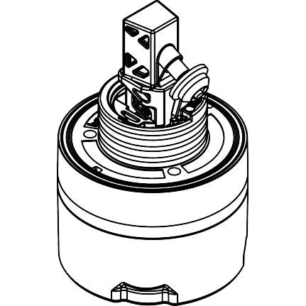 Hansgrohe - Kartusche komplett Brausenmischer Highflow Unterputz